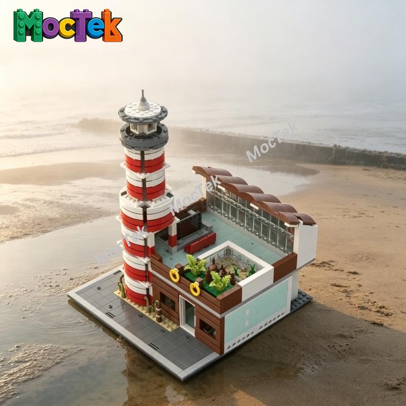 Aquarium And Marine Museum - Blocchi da Costruzione MOC City Aquarium,