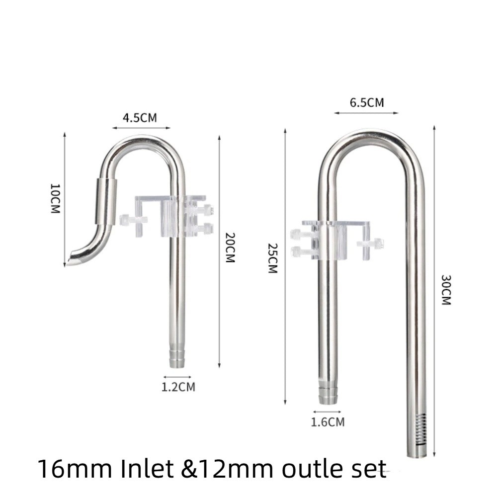 Marine Aquarium Uv Filter - Tubo di Ingresso e Uscita Antiruggine