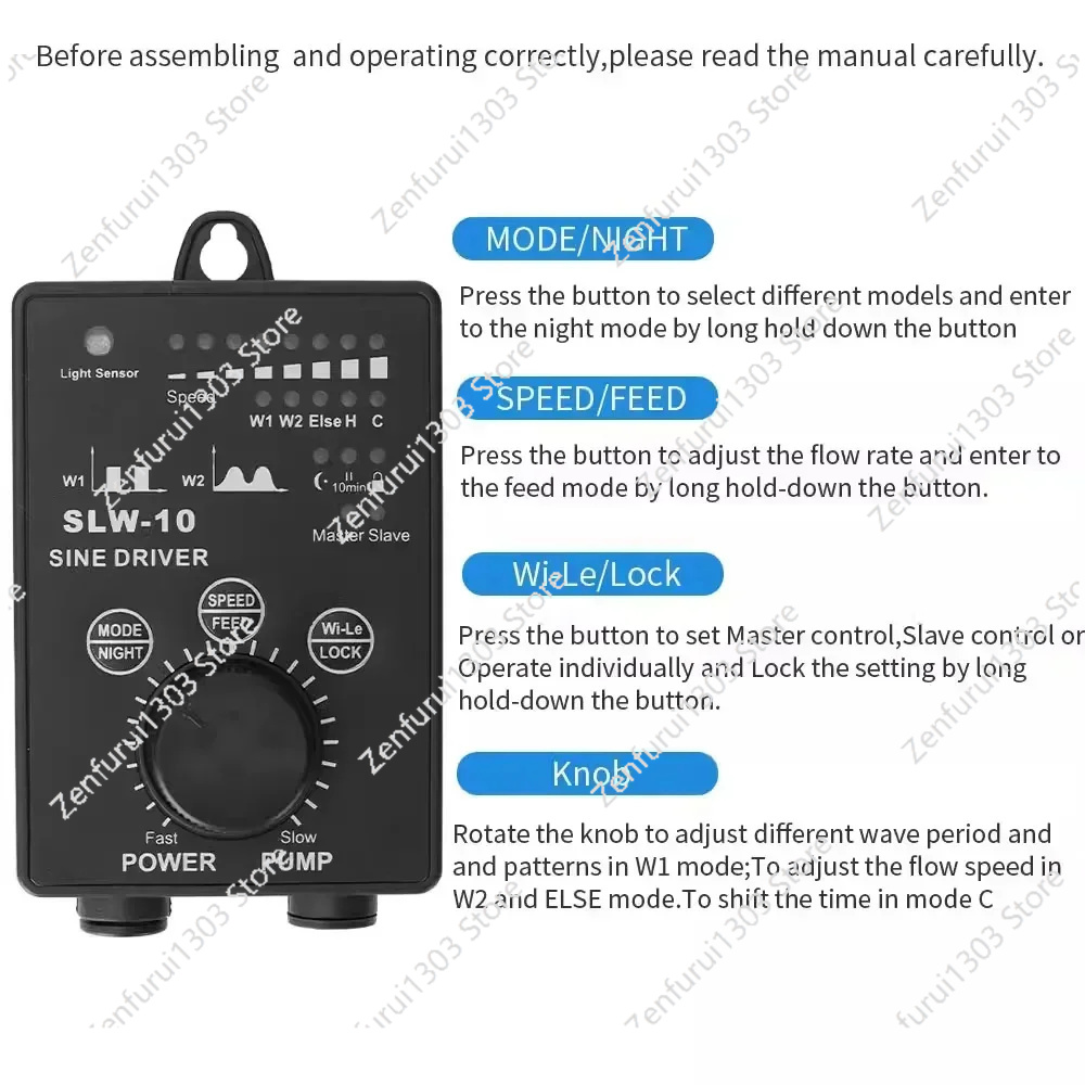 Pompa Silenziosa per Acquario  - Marine Aquarium Wave Maker recensione e prezzo