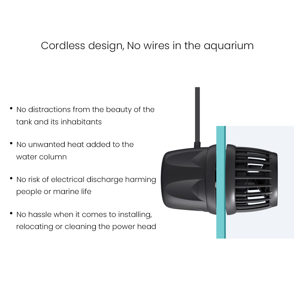 Jecod/Jebao Nuovo Cordless DMP - Marine Aquarium Wave Maker recensione e prezzo