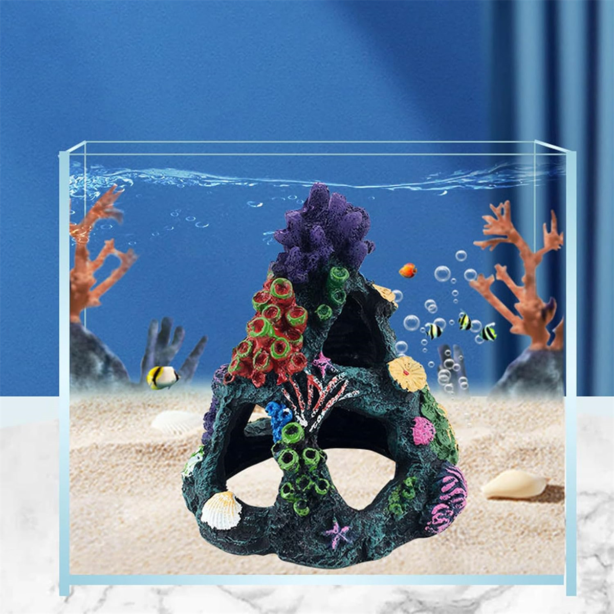 1pc Vintage Resina Coral Reef  - Aquarium Marine Rock recensione e prezzo